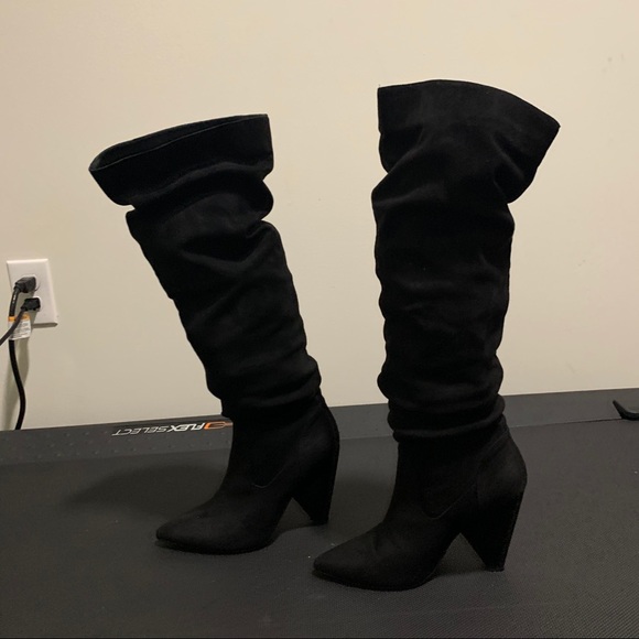 Forever21 faux suede Slouchy Boot - Picture 14 of 14